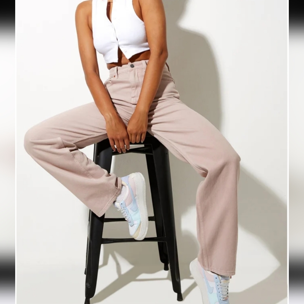 Motel Rocks Parallel Wide Leg Jeans